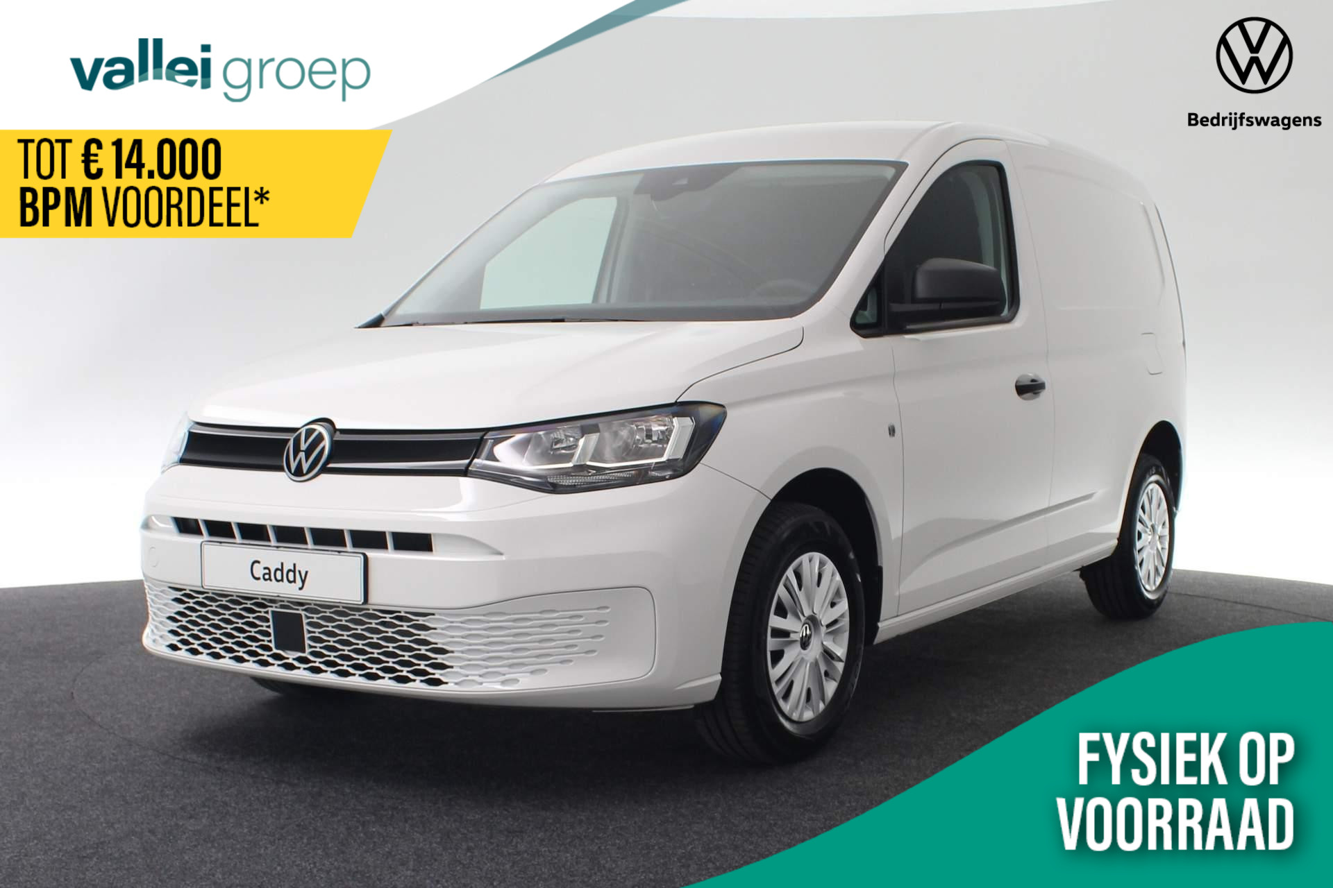 Volkswagen Caddy Bedrijfswagens Cargo 2.0 TDI EU6 102PK Comfort Volkswagen Caddy 2.0 TDI EU6 102PK Comfort | Clima | Cruise | Parkeersensoren achter