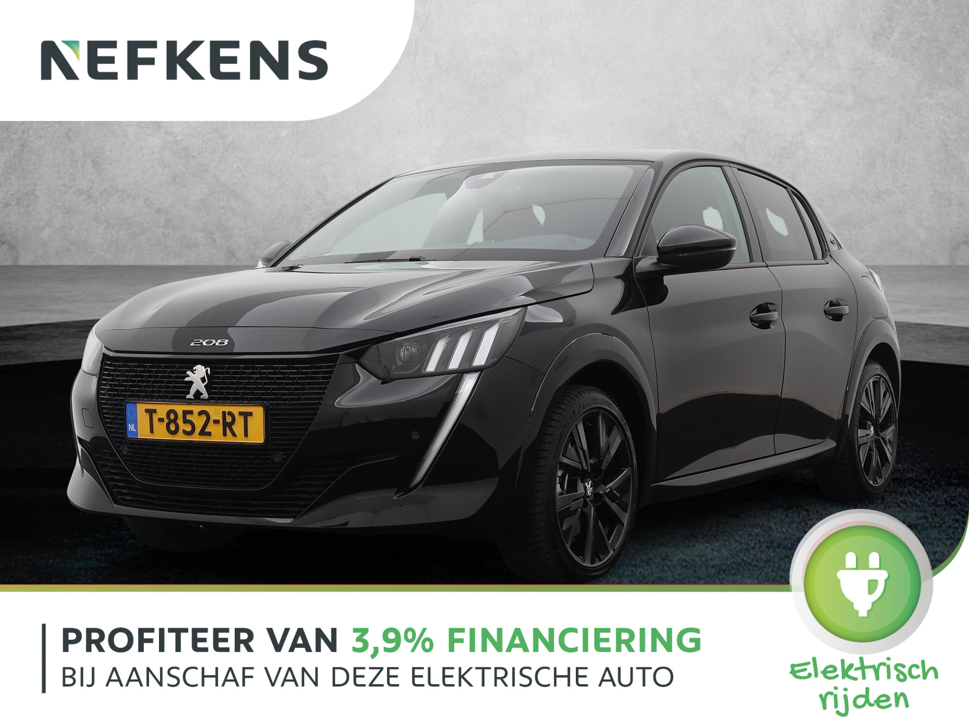 Peugeot e-208 50 kWh GT 136pk Automaat | Navigatie | Camera | Apple Carplay/Android Auto