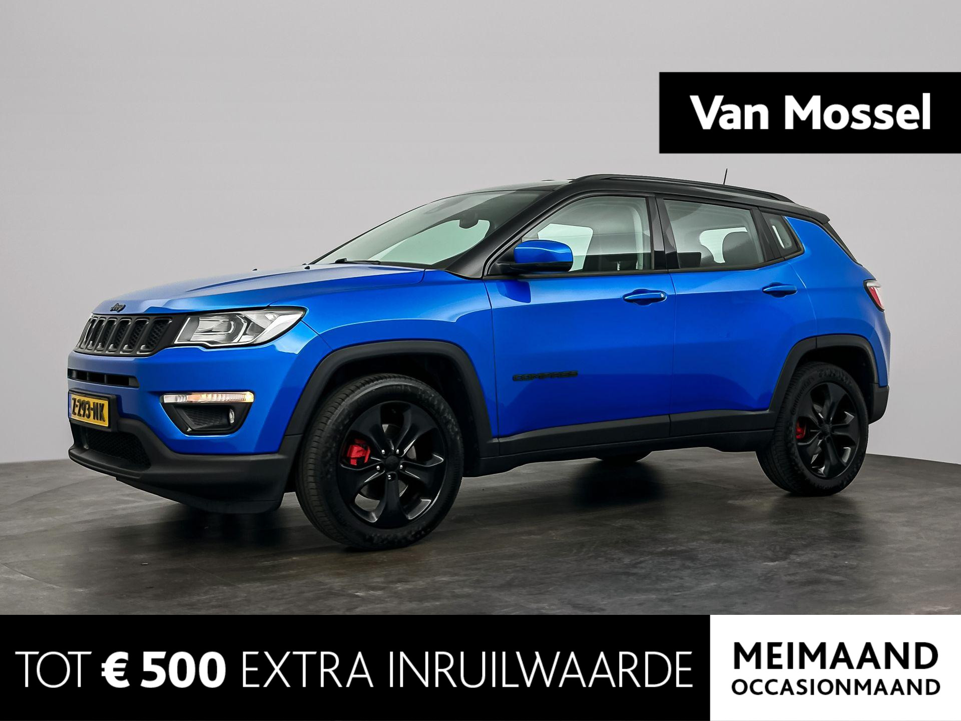 Jeep Compass 1.4 MultiAir Night Eagle | Half-Leder | Navigatie | Climate control | Camera | Parkeer Sensoren | LMV |