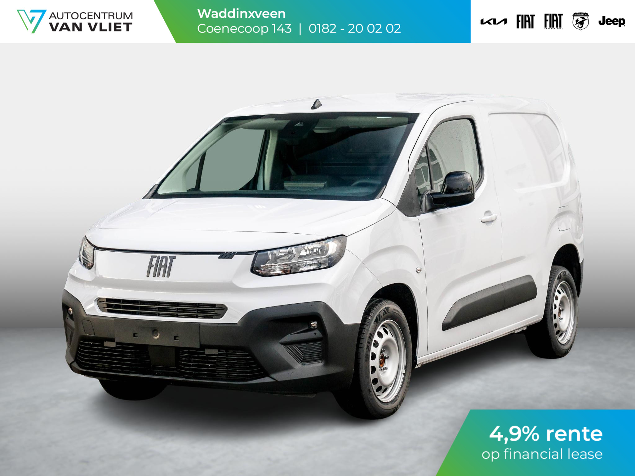 Fiat Doblò 1.5D 130pk S&S L1 1000kg Automaat | Clima | Keyless | Apple Carplay | FL 2,9% Rente Actie !
