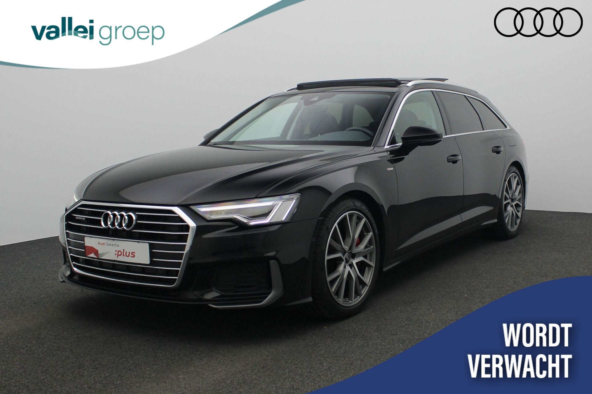 Audi A6 Avant 55 TFSI e 367 pk S-Tronic quattro S-Line Competition / S-Line | Panoramadak | Valcona leder | Bang & Olufsen | Achteruitrijcamera | Sportonderstel