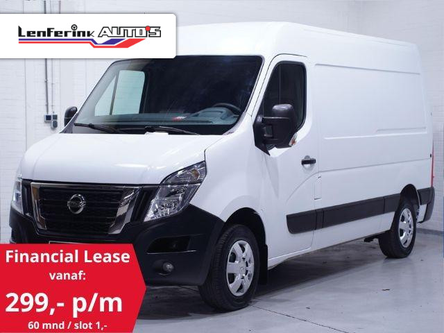 Nissan NV400 2.3 dCi 150 pk Optima L2H2 Navi, Camera Trekhaak, Airco ECC, Laadruimte Pakket, PDC achter, 3-Zits