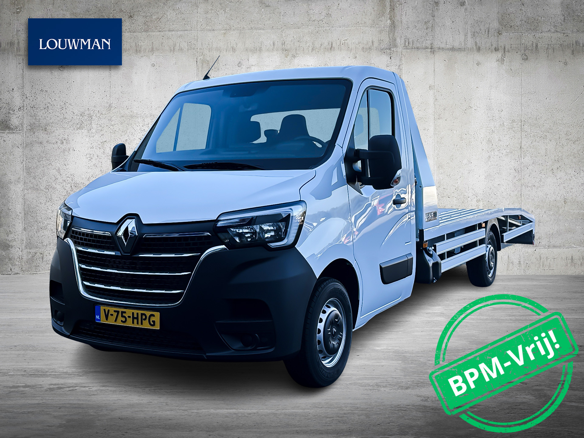 Renault Master T35 2.3 dCi 165 L3 Energy Oprijwagen 1200 KG Laadvermogen Trekhaak Cruise Control Flyover