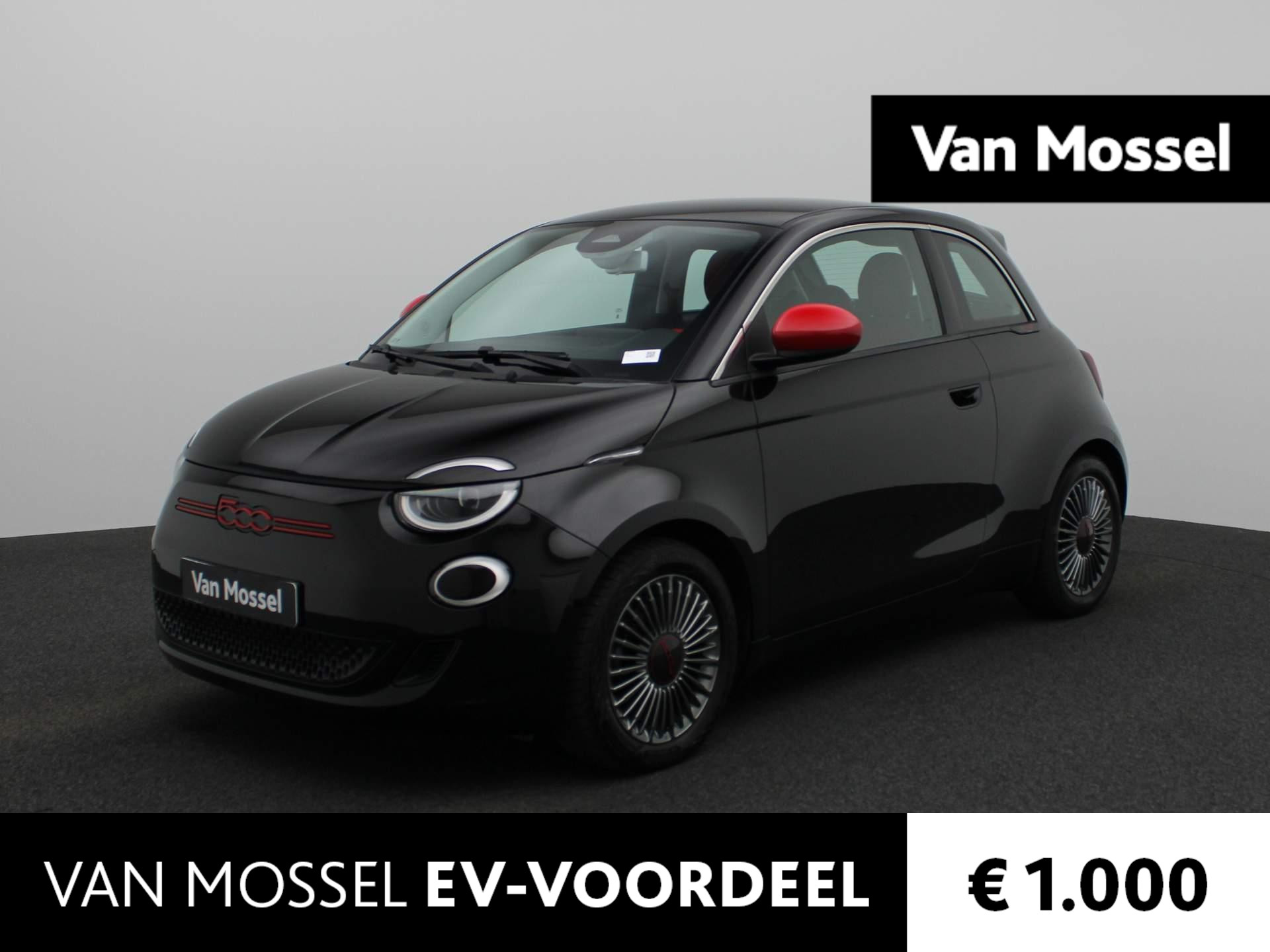 Fiat 500e RED 42 kWh | Navigatie | Climate Control | LED Verlichting | Parkeersensoren |