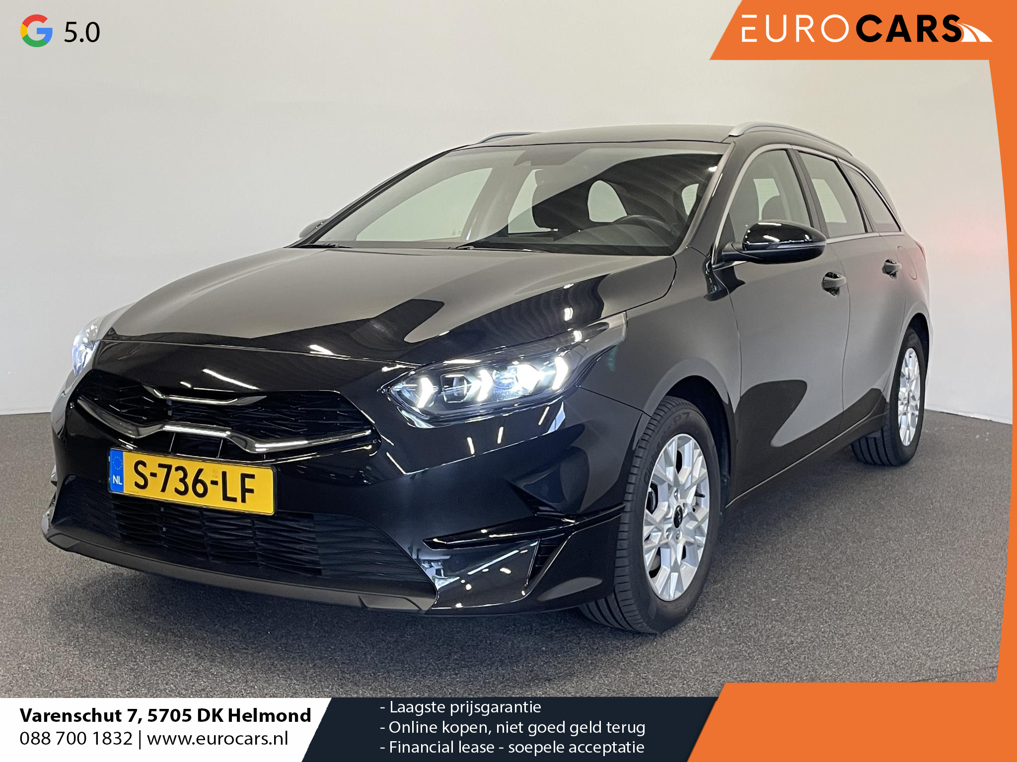 Kia Ceed Sportswagon 1.0 T-GDi DynamicLine Airco|ECC Navi Carplay Cruise Control Full LED PDC VA+Camera 16" LM Velgen