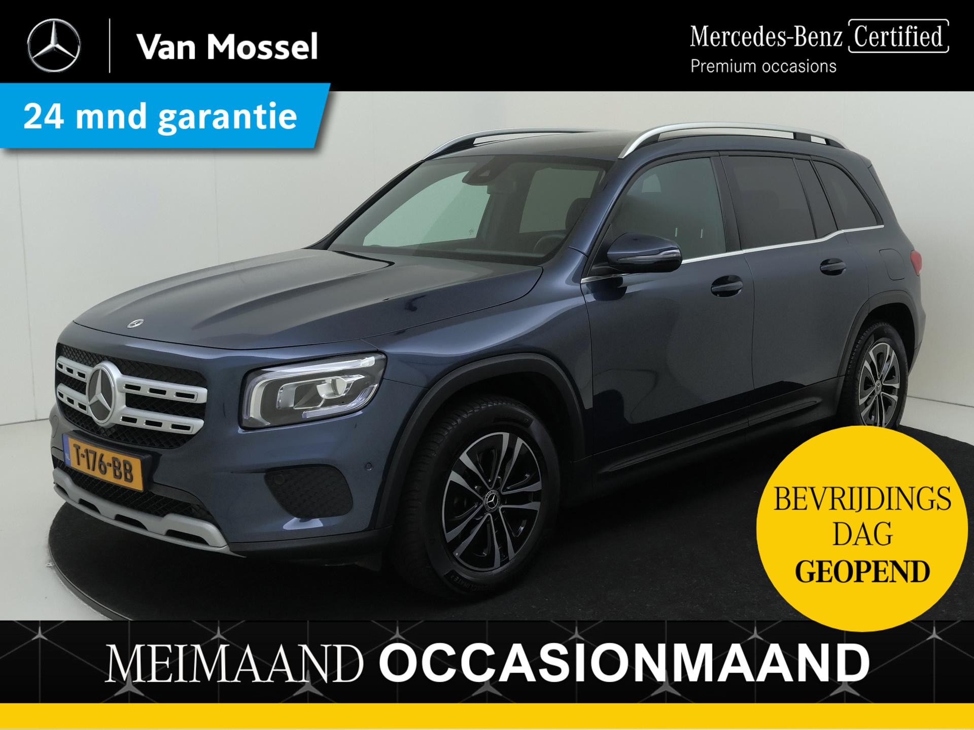 Mercedes-Benz GLB 180 Business Line 7p. / Parkeercamera / Stoelverwarming / Trekhaak / Privacy Glass / 7 Persoons