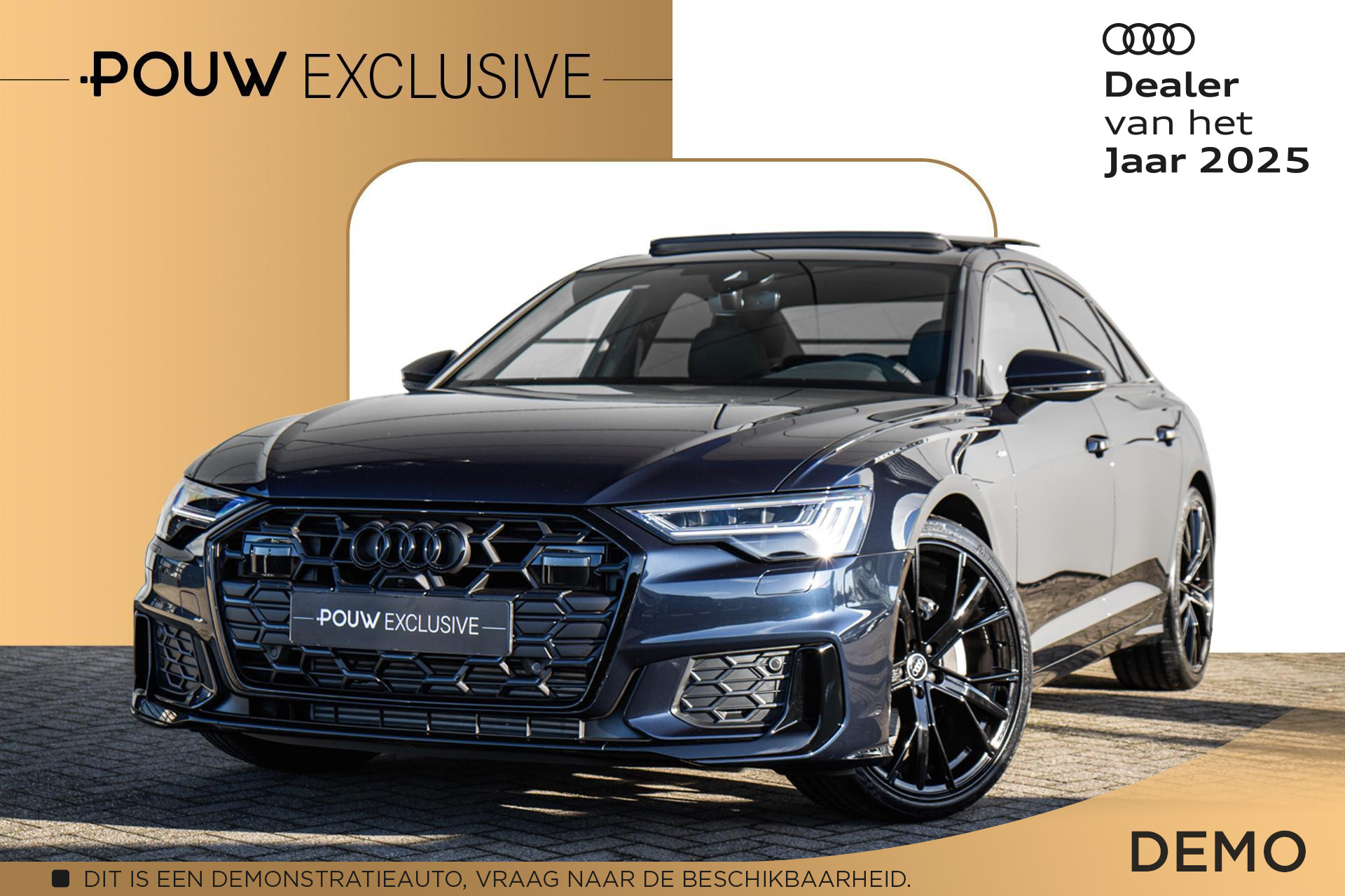 Audi A6 Limousine 40 TFSI 204pk Business Edition | S6 Diffuser | Panoramadak | Camera | Stoelverwarming | 21'' Velgen