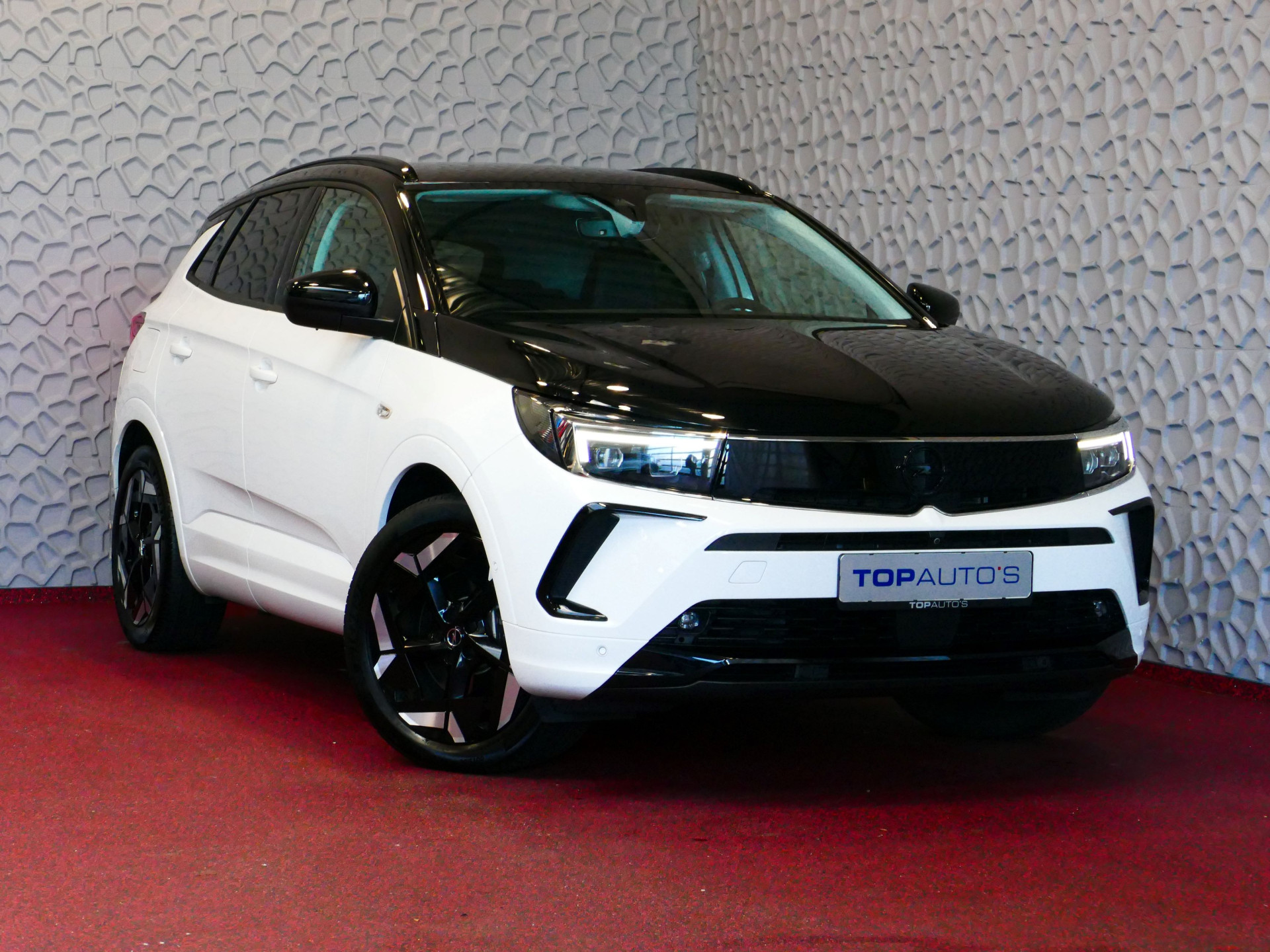 Opel Grandland 300Pk 1.6 Turbo ✅ Hybrid 4x4 GSe Navi Leer Alcantara Camera Elek.klep Led PHEV PLUG IN HYBRIDE4 HYBRIDE AWD 4WD