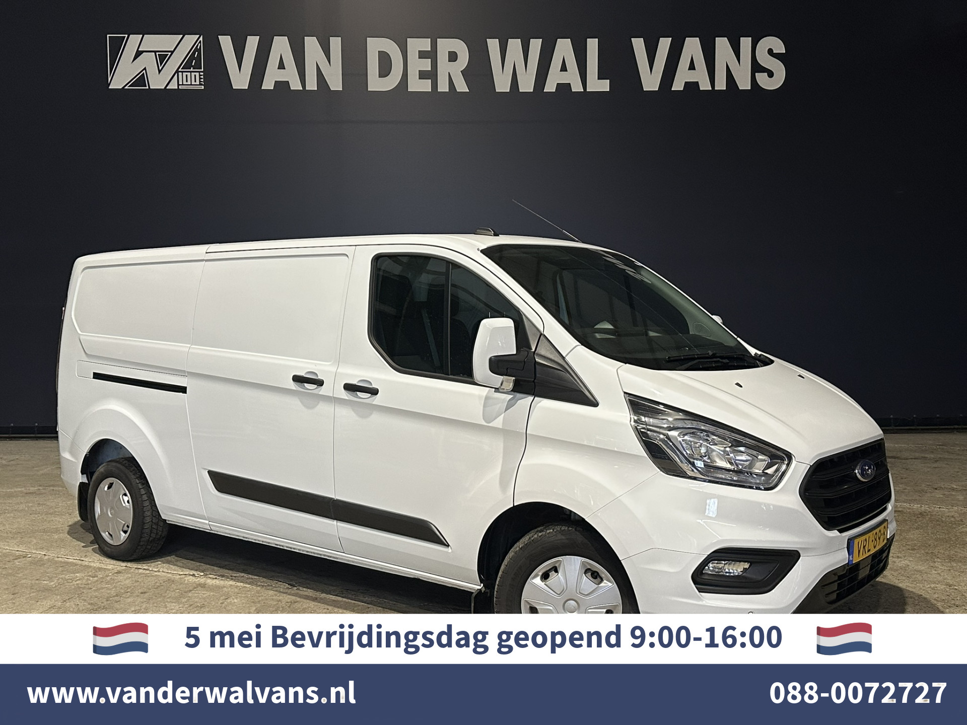 Ford Transit Custom 2.0 TDCI L2H1 Euro6 Airco | Cruisecontrol | LED | Parkeersensoren | Bijrijdersbank 2700kg trekvermogen