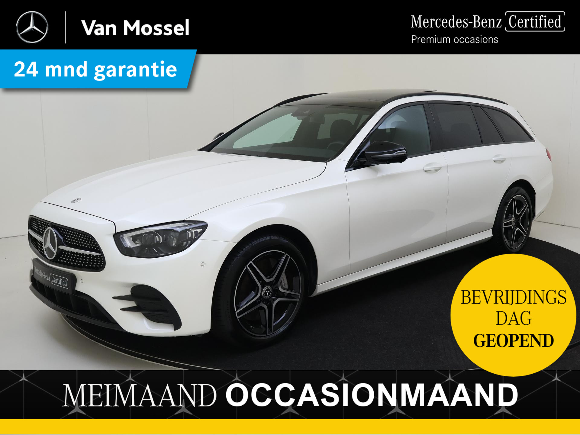 Mercedes-Benz E-Klasse 300 e AMG Line / Stoelverwarming / Achteruitrijcamera / Panaroma-schuifdak /