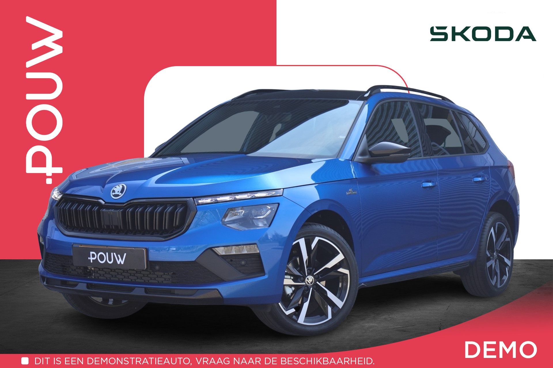 Škoda Kamiq 1.0 TSI 115pk Monte Carlo | Adaptive Cruise | Navigatie | 18" Velgen