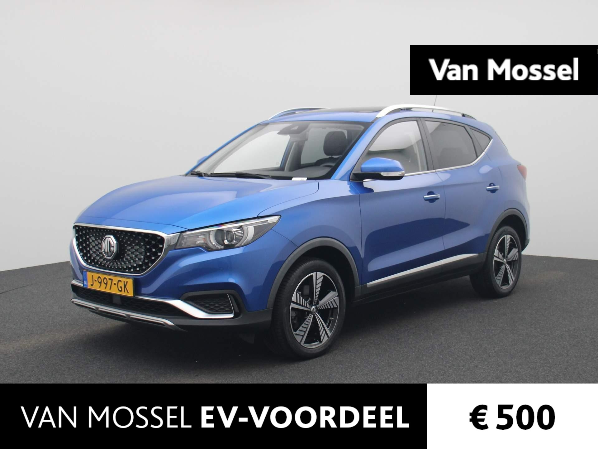MG ZS-EV Luxury 45 kWh | 1e-Eigenaar | Navi | Panoramadak | Leder | Camera | Apple CarPlay |