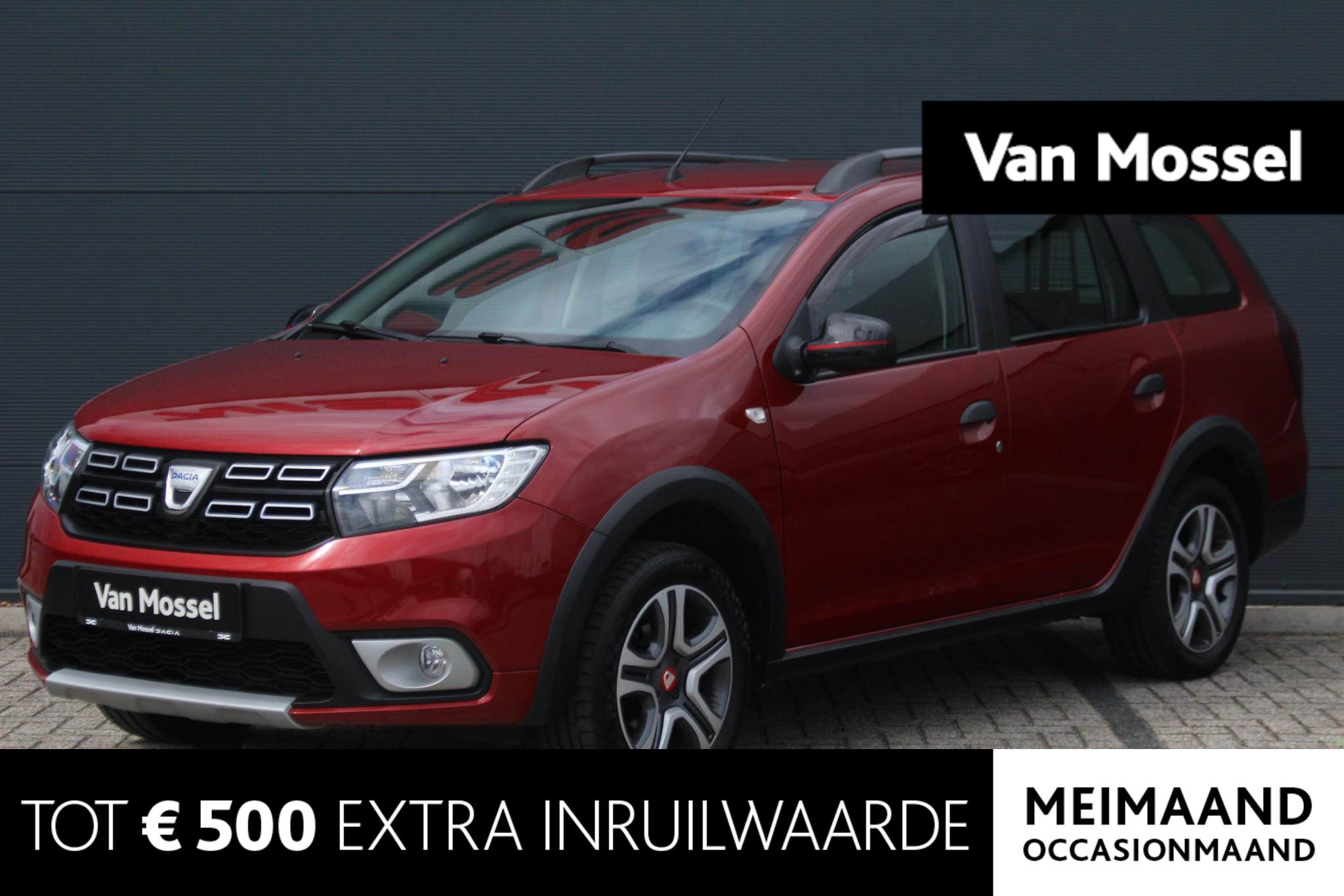 Dacia Logan MCV 0.9 TCe Tech Road | Afneembare Trekhaak | Navigatie | Climate Control | Parkeersensoren | Camera
