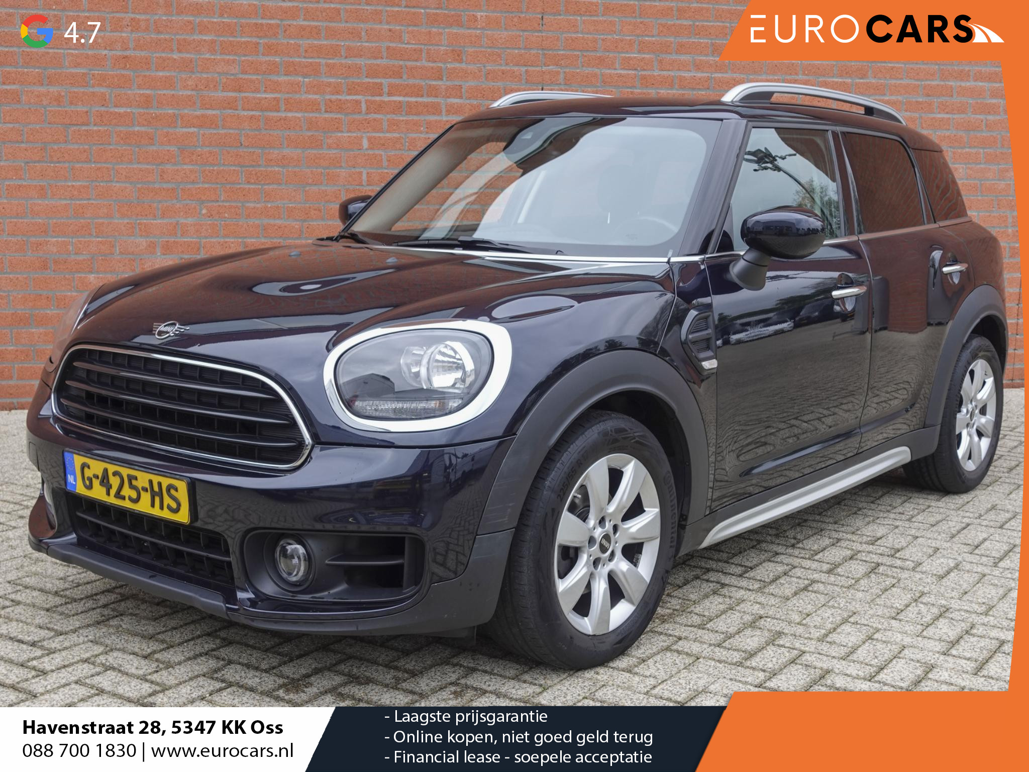 MINI Countryman 1.5 One Pepper Mini  Navigatie Parkeersensoren achter Cruise Control Airco 17” Lichtmetalen Velgen Dakrails