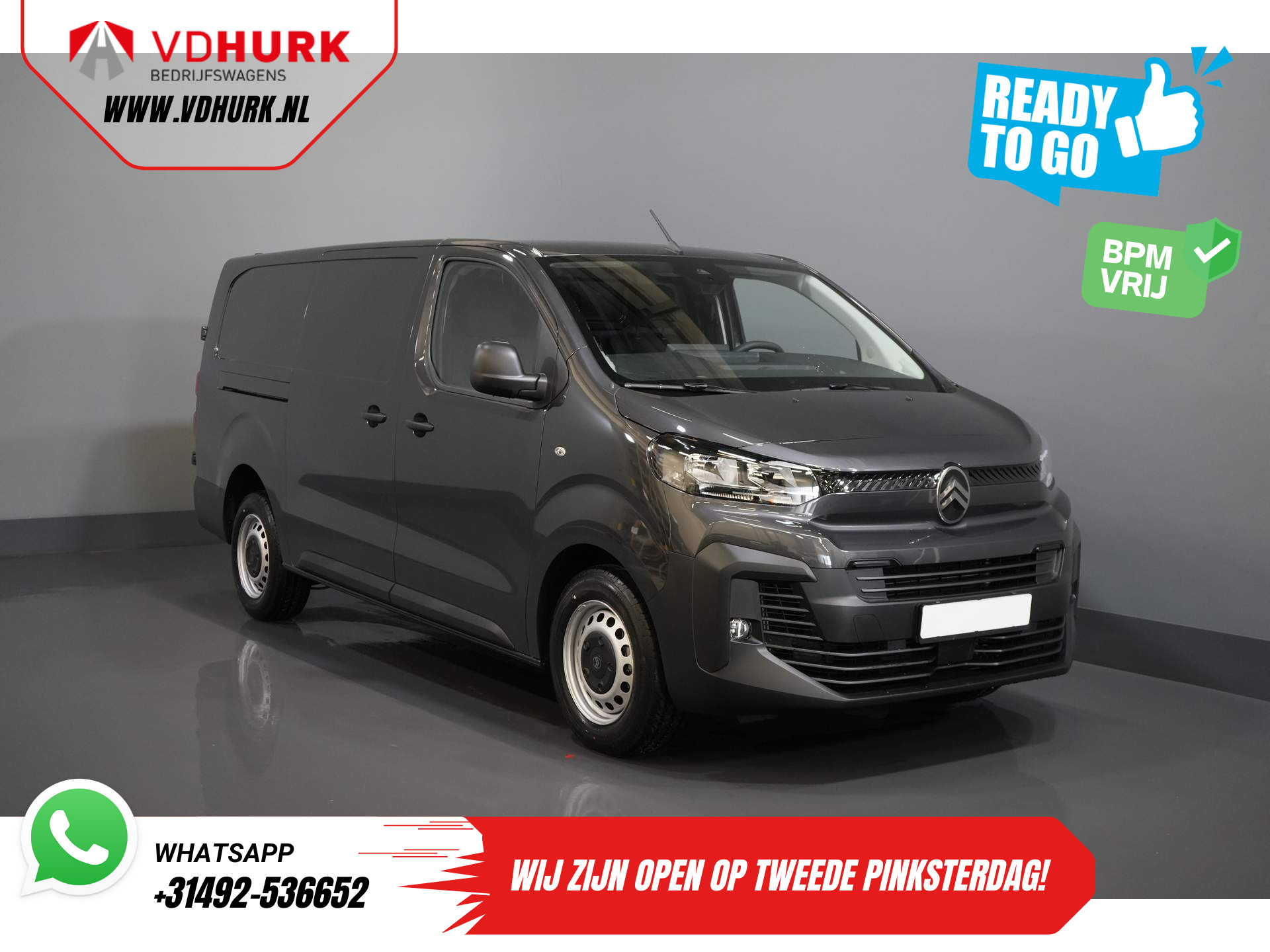 Citroën Jumpy 2.0 HDI 180 pk Aut. L3 BPM VRIJ/ Virtual Cockpit/ Carplay/ Navi/ Camera/ Cruise/ PDC/ Airco