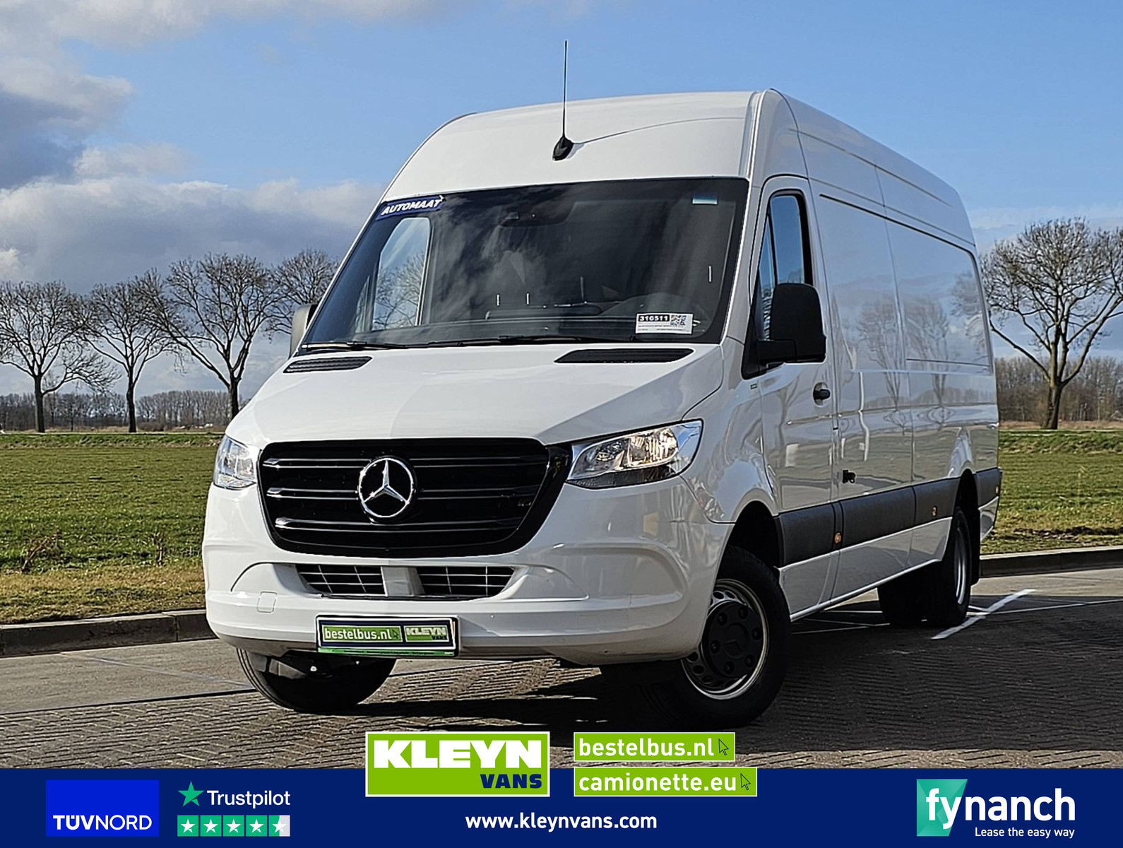 Mercedes-Benz Sprinter 514 L3 Dubbellucht Mbux!