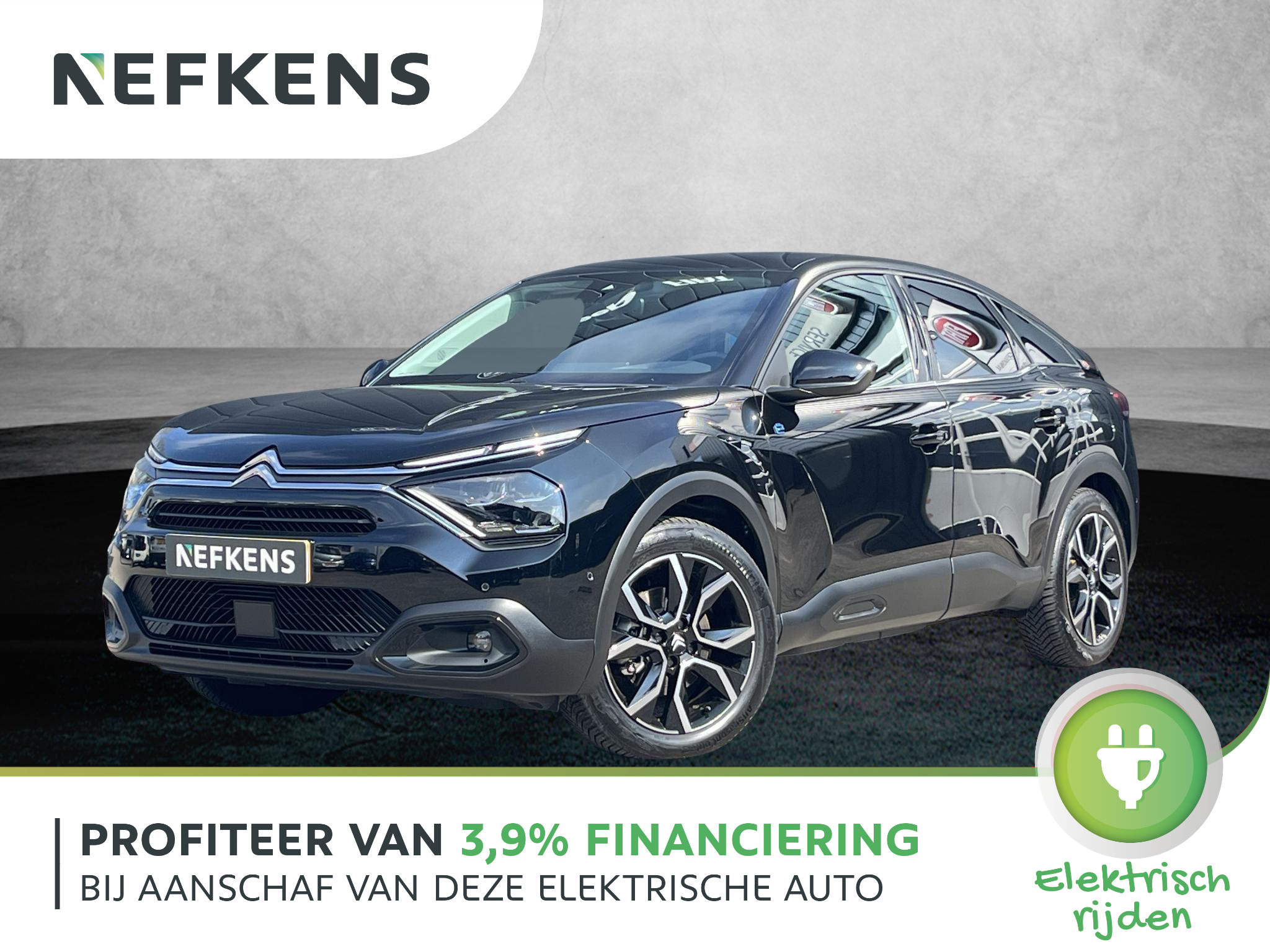 Citroën ë-C4 Shine 50 kWh 3 fase | Elektrisch schuifdak | LEER | Navigatie