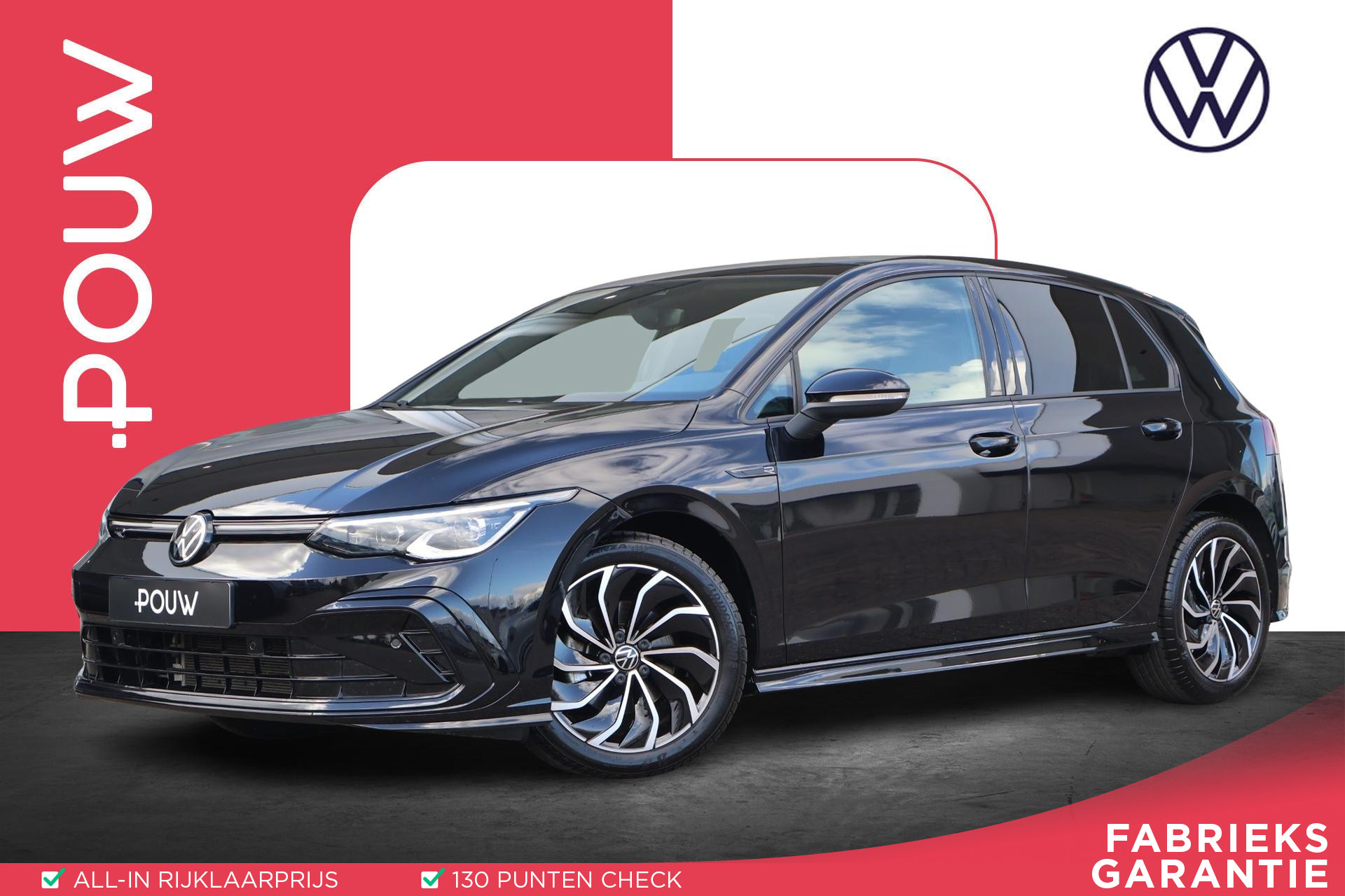 Volkswagen Golf 1.5 eTSI 130pk DSG R-Line | Panoramadak | Navigatie | PDC | Camera