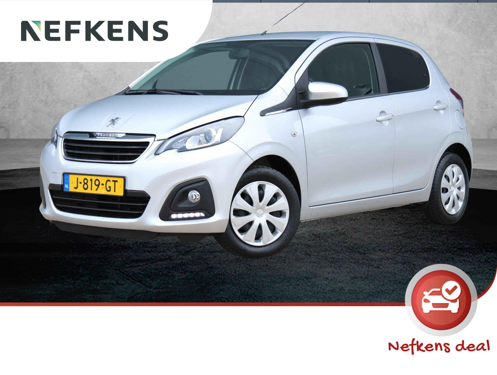 Peugeot 108 1.0 e-VTi Active | 1ste Eigenaar | Airco | Bluetooth | NL auto! | Isofix |  Privacy Glass | Goed Onderhouden! |