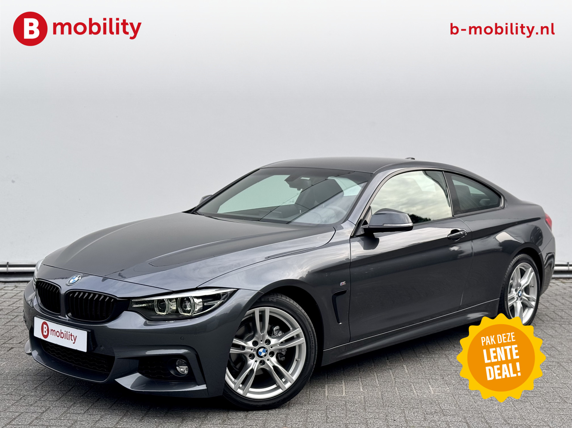 BMW 4 Serie Coupé 418i M-Sport Edition Automaat Apple CarPlay | Sportstoelen | Lichtpakket | DAB | Hifi System | RTTI | Draadloos Laden | Navigatie Professional