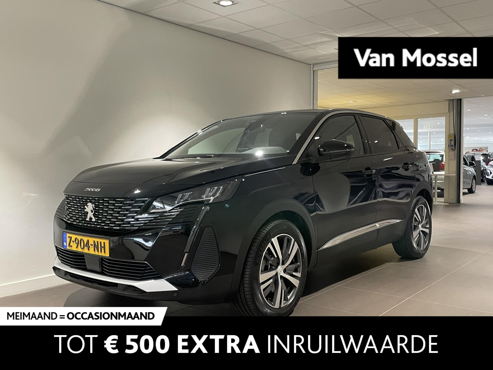 Peugeot 3008 1.6 HYbrid 180 Allure Pack Business | Camera | Stoelverwarming | Adaptieve Cruise Control | Keyless Entry
