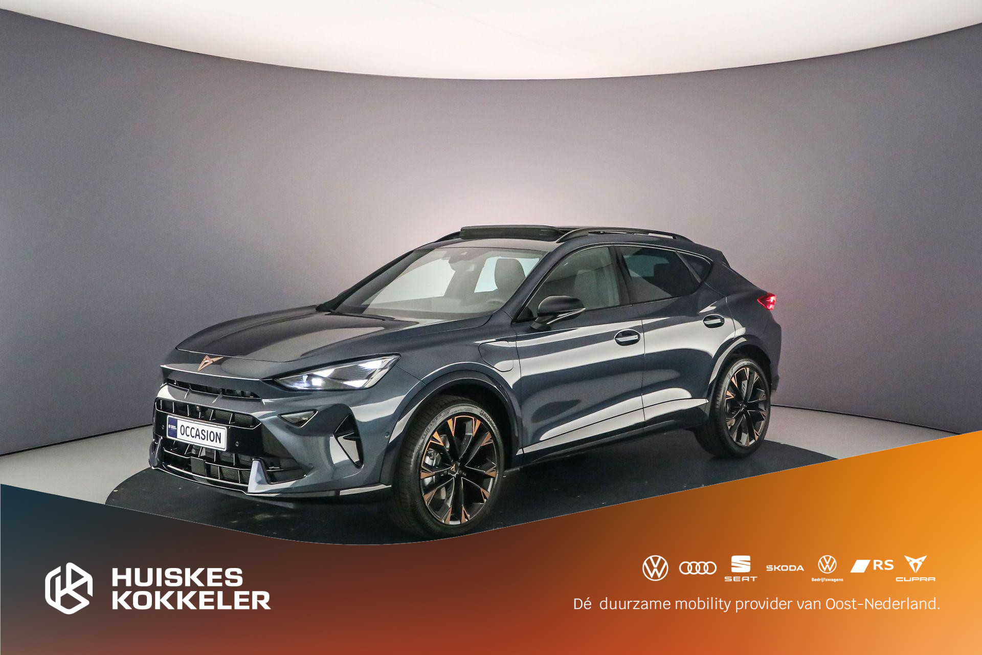 CUPRA Formentor Business 1.5 TSI eHybrid 204pk DSG Automaat Panoramadak, 360 camera, Elektrische achterklep, Adaptive cruise control, Achteruitrijcamera, Navigatie