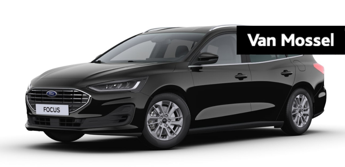 Ford Focus Wagon 1.0 EcoBoost Hybrid Titanium NU MET €1.500,00 KORTING!! | WAGON | AGATE BLACK |