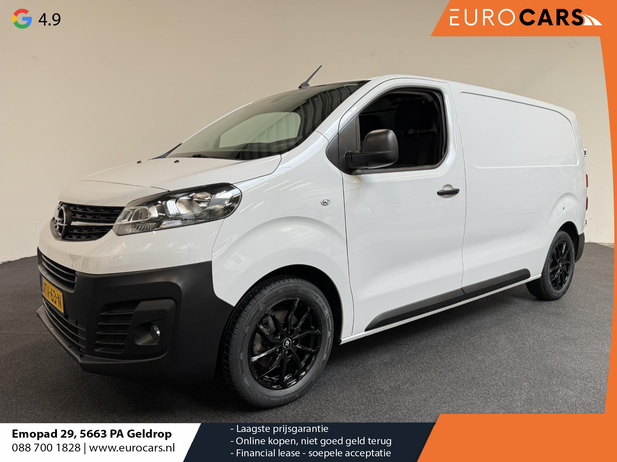 Opel Vivaro 145pk Automaat L2H1 Sport Edition Navigatie Trekhaak Cruise control Airco 3-zits Euro6