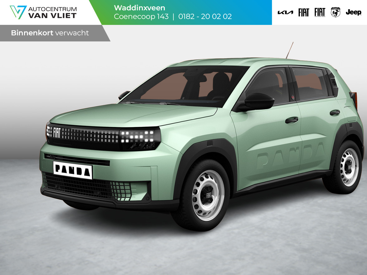Fiat Panda Grande Red 44 kWh | Airco | Cruise | Apple Carplay | 16" | PDC