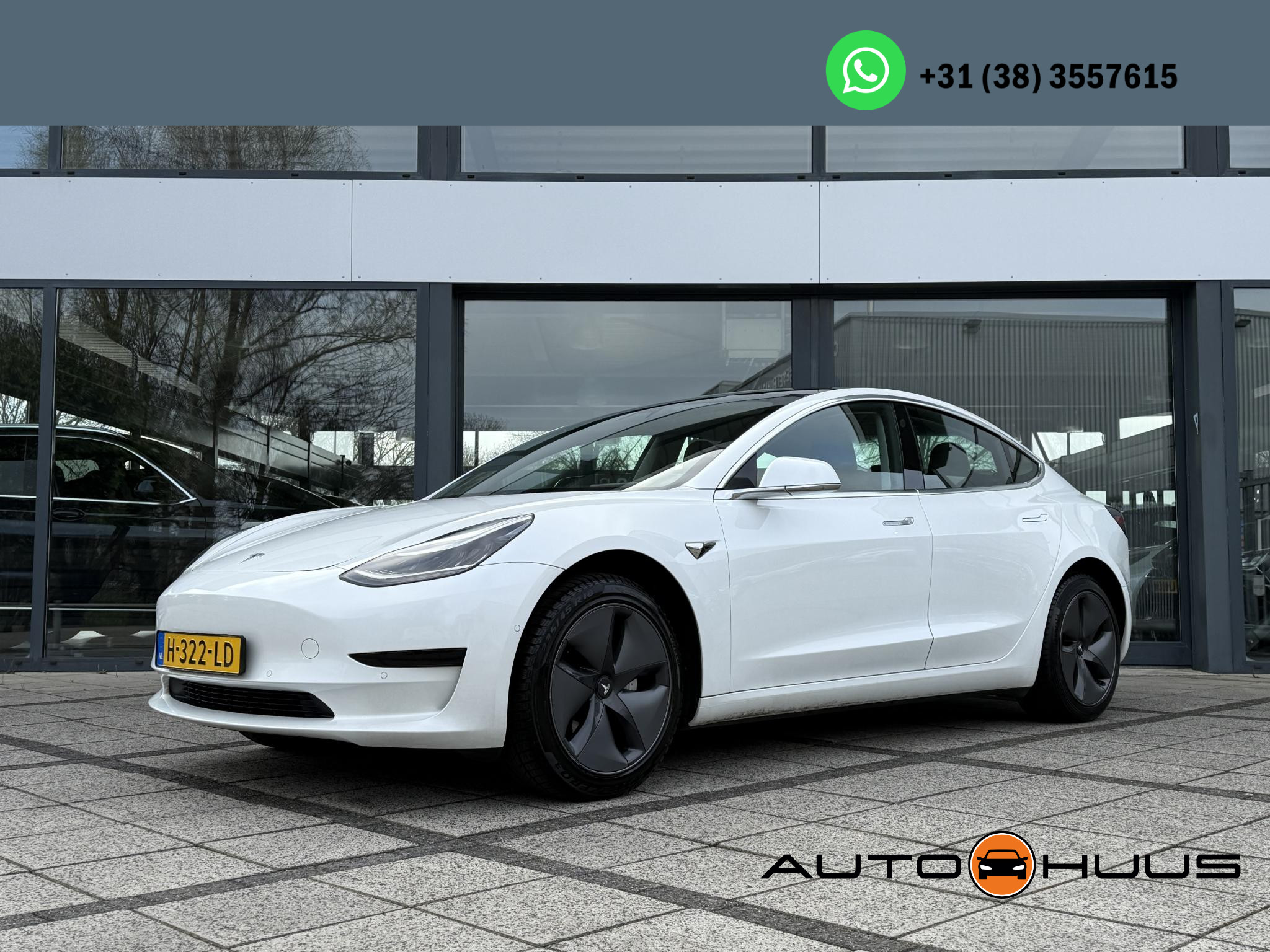 Tesla Model 3 Range Plus Autopilot Panorama Trekhaak