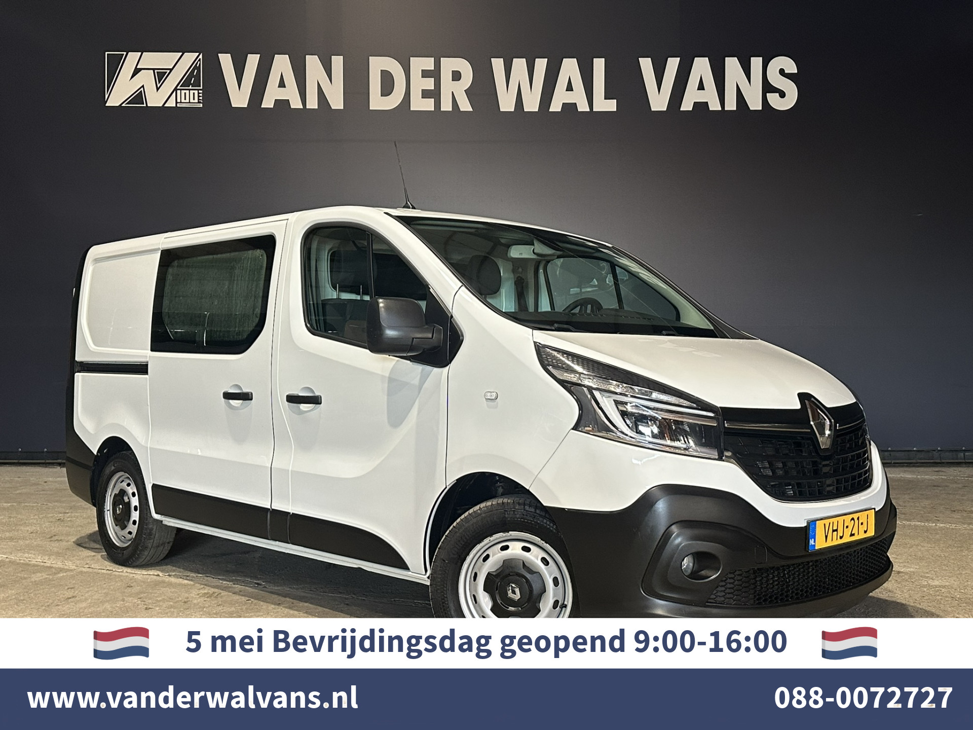 Renault Trafic 2.0 dCi 146pk Automaat L1H1 Euro6 Airco | LED | Camera | Navigatie | Cruisecontrol Trekhaak, Parkeersensoren