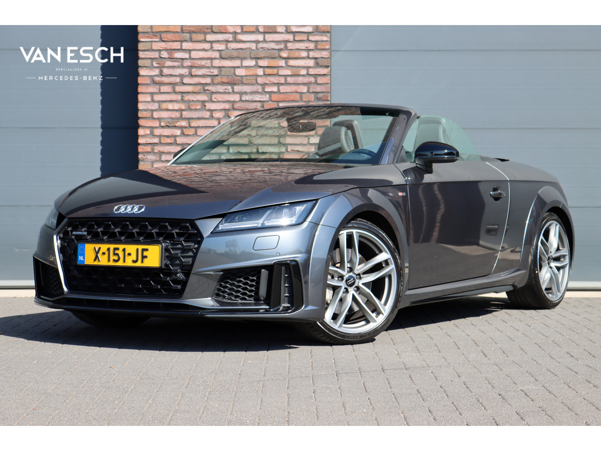 Audi TT Roadster 45 TFSI Quattro Pro Line S Competition Aut7 | Virtual Cockpit Plus | Bang&Olufsen | Windscherm | Nekverwarming | Ambienteverlichting | Advanced Key | MMI Navigation Plus | Stoelverwarming |