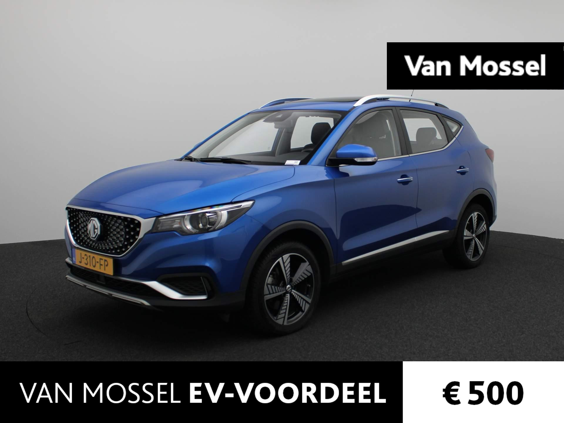 MG ZS-EV Luxury 45 kWh | 1e-Eigenaar | Navi | Panoramadak | Leder | Camera | Apple CarPlay |