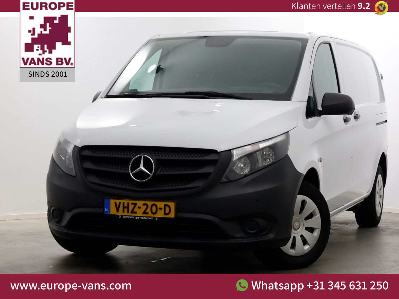 Mercedes-Benz Vito 116 CDI 163pk Kort L1H1 2x Schuifdeur/Airco/Navi/Camera 01-2021