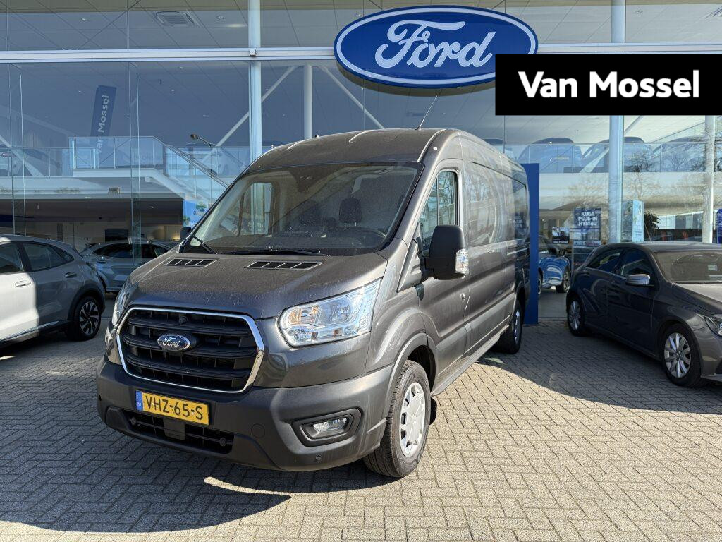 Ford Transit 350 2.0 TDCI L3H2 Trend RWD | Houten Vloer | Trekhaak | 1e-eigenaar | Navigatie