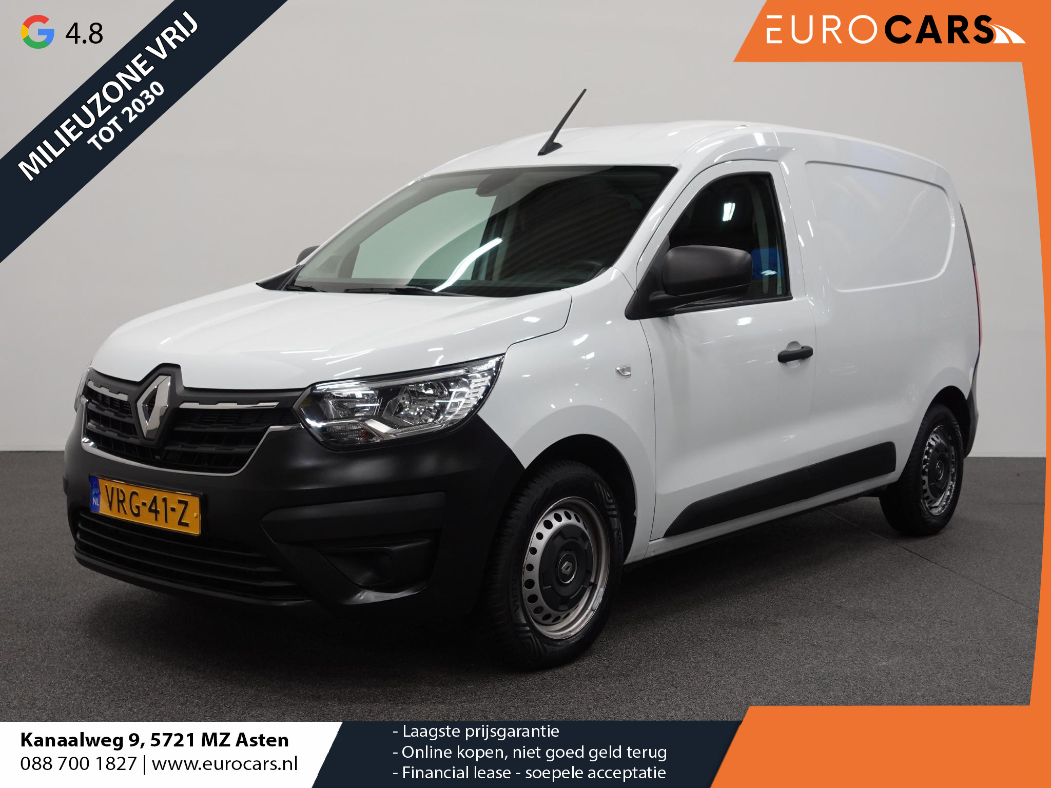 Renault Express 1.5 dCi 75 Comfort Airco Navi Carplay Cruise Control Half leder Pack Grip