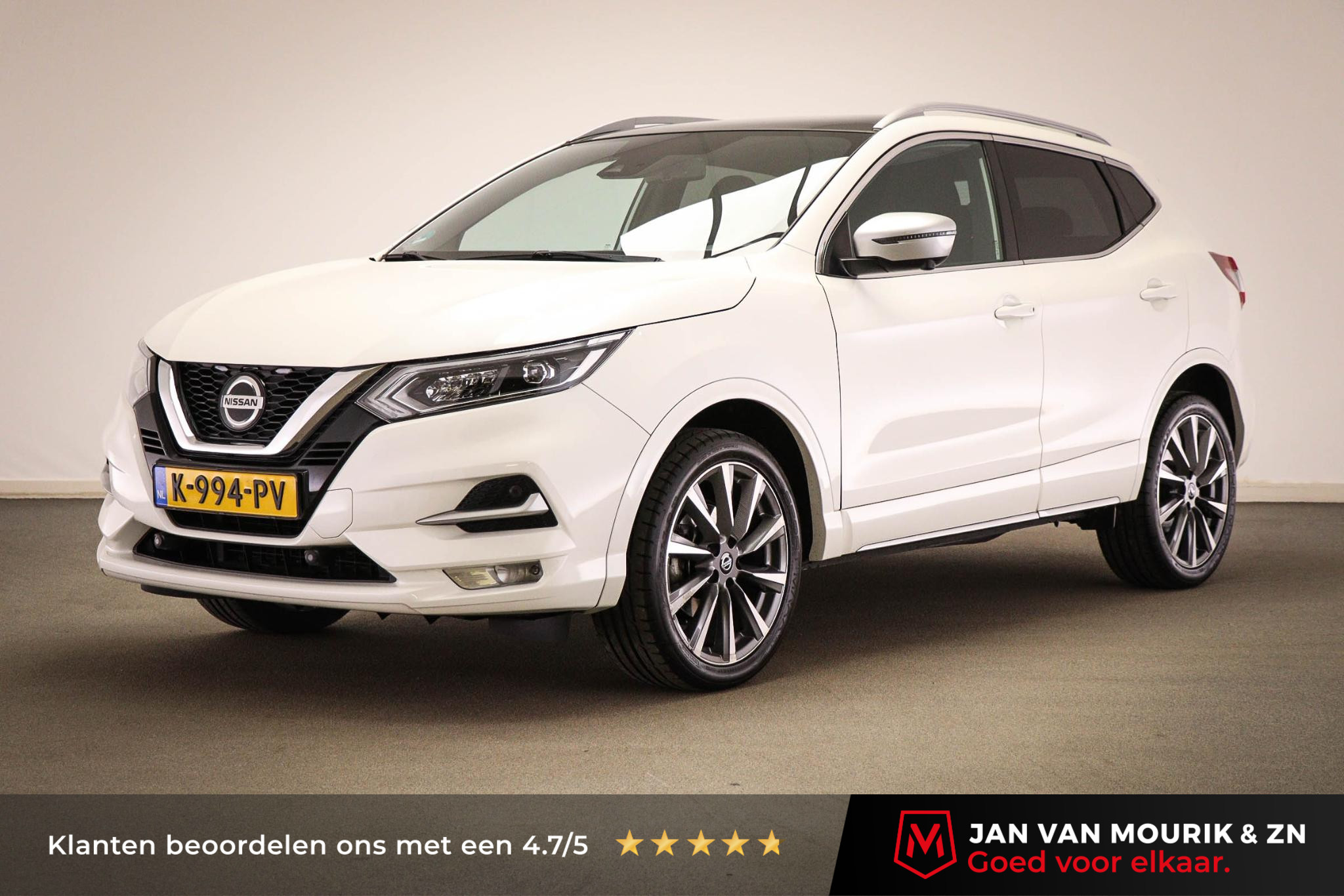 Nissan QASHQAI 1.3 DIG-T N-Tec | DESIGN PACK | PANORAMADAK | TREKHAAK AFN. | 19"