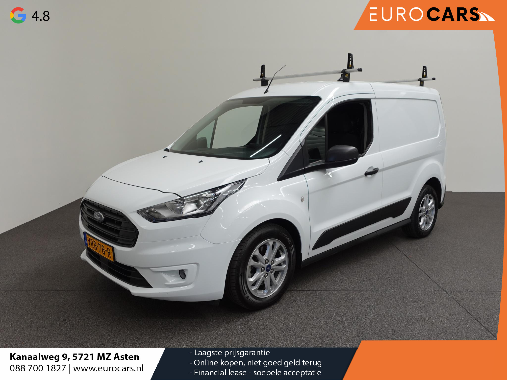 Ford Transit Connect 1.5 EcoBlue L1 Trend Automaat Navi Airco PDC A Cruise Control 3Zits Camera DAB+ Trekhaak