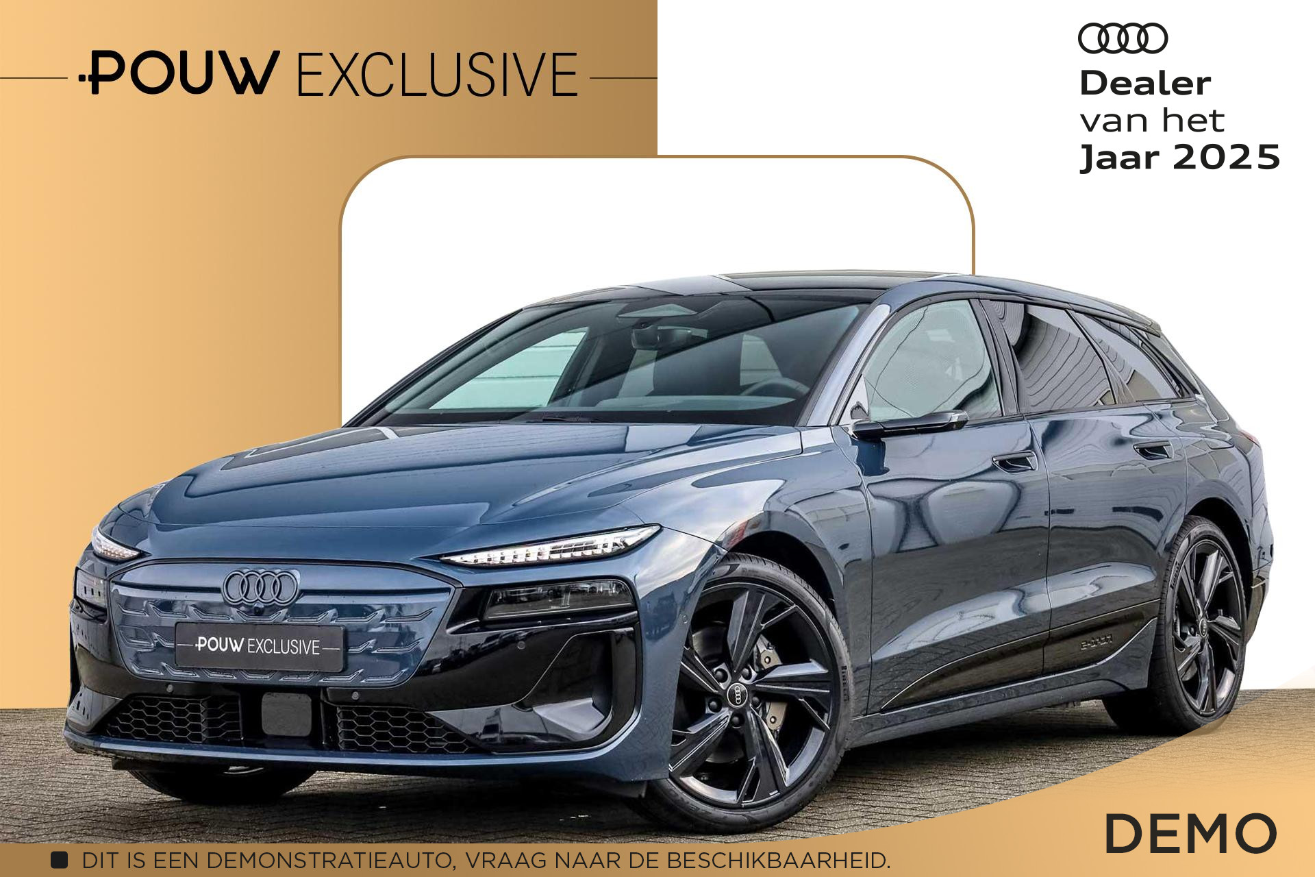 Audi A6 Avant e-tron Performance 367pk S-Line Edition 100 kWh | Panoramadak | B&O Sound | 21" LMV