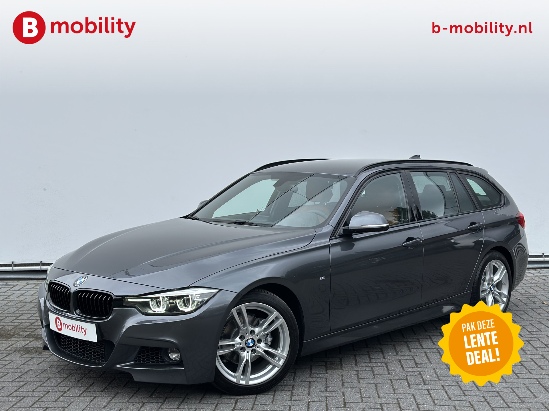 BMW 3 Serie Touring 318i High Executive M-Sport Trekhaak Apple CarPlay | Hifi | Leer | Cruise Control | PDC