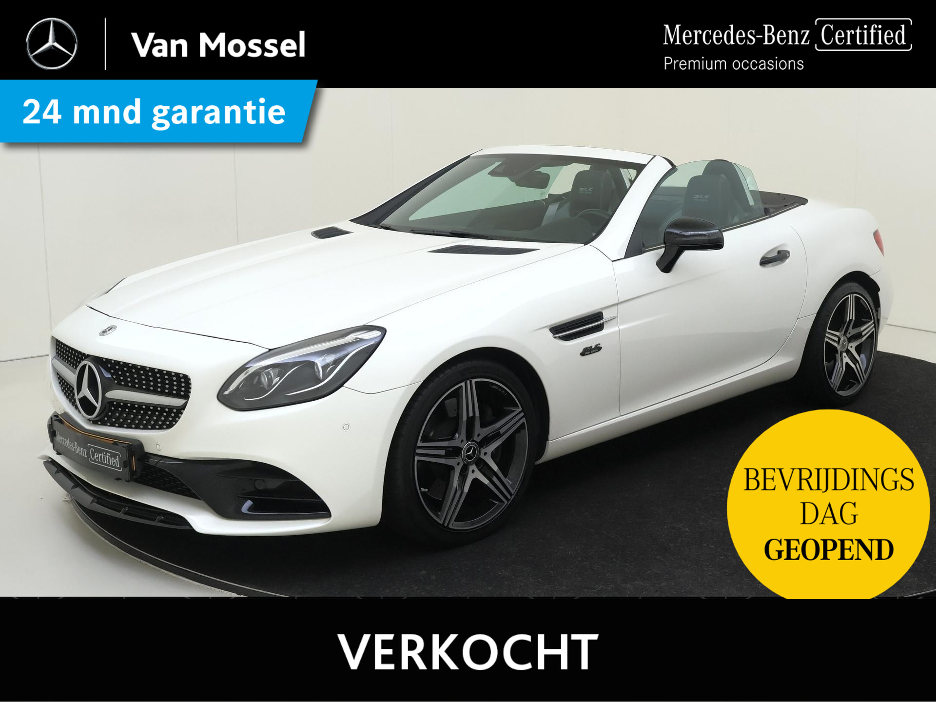 Mercedes-Benz SLC 200 / AMG/ AIR SCARF/ Memory/ Harman Kardon/ Parkeerpakket/ NL Auto