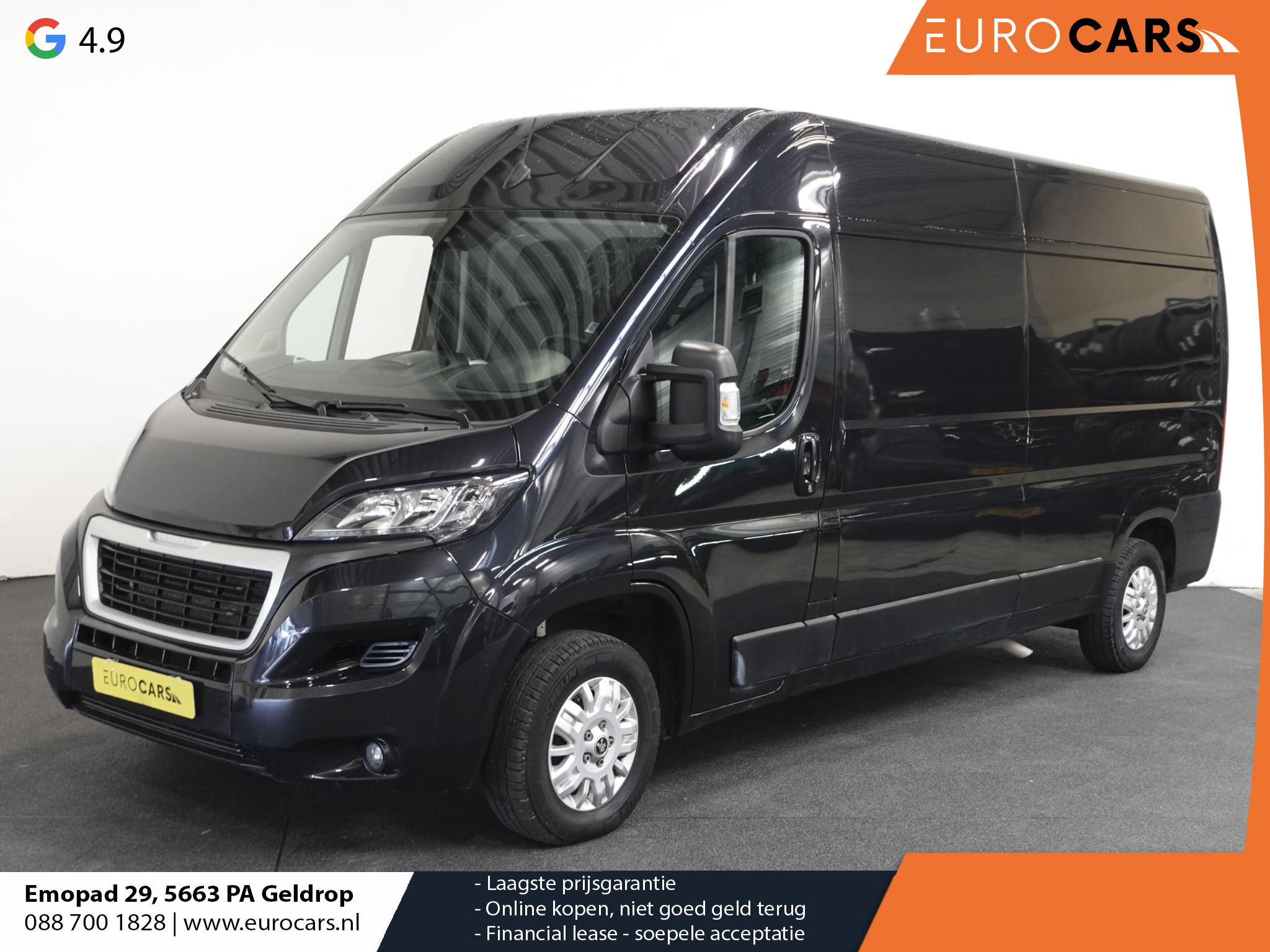 Peugeot Boxer 165PK L3H2 Premium Navigatie Camera Cruise Control Trekhaak airco