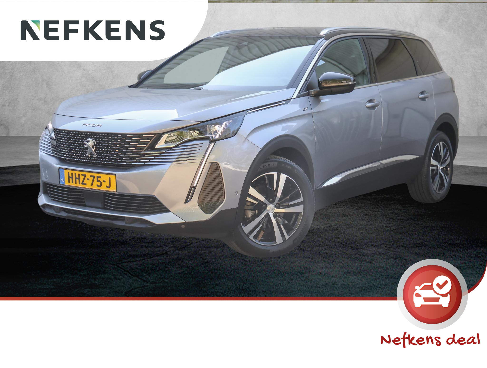 Peugeot 5008 1.2 130pk GT | Elektrische achterklep | Keyless entry | 7 persoons | Camera