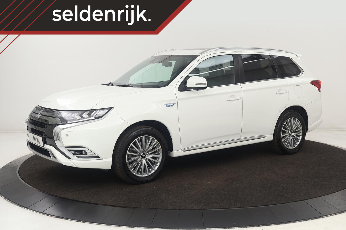 Mitsubishi Outlander 2.4 PHEV Intense+ | Schuifdak | Leder | Stoel & stuurverwarming | 360 camera | Navigatie | Carplay | Full LED | Standkachel