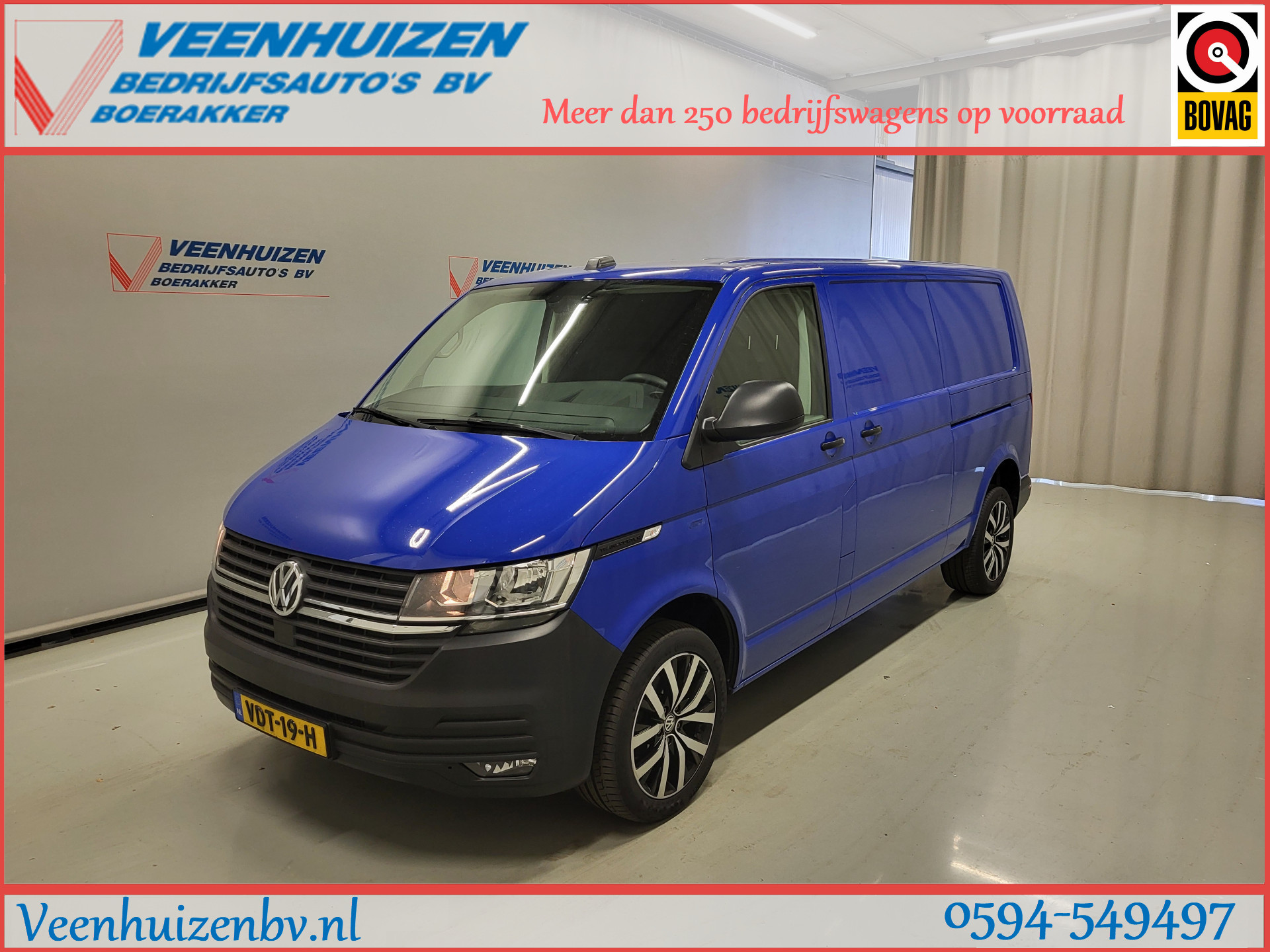 Volkswagen Transporter 2.0TDI 150pk L2/H1 Automaat Euro 6!