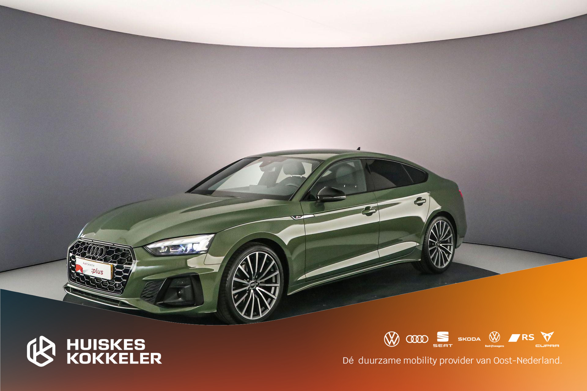 Audi A5 Sportback 35 TFSI S edition | Massage | Matrix | Optiek Zwart | Elek. Stoelen | Achteruitrijcamera | S Line | 19 inch | Audi Sound |