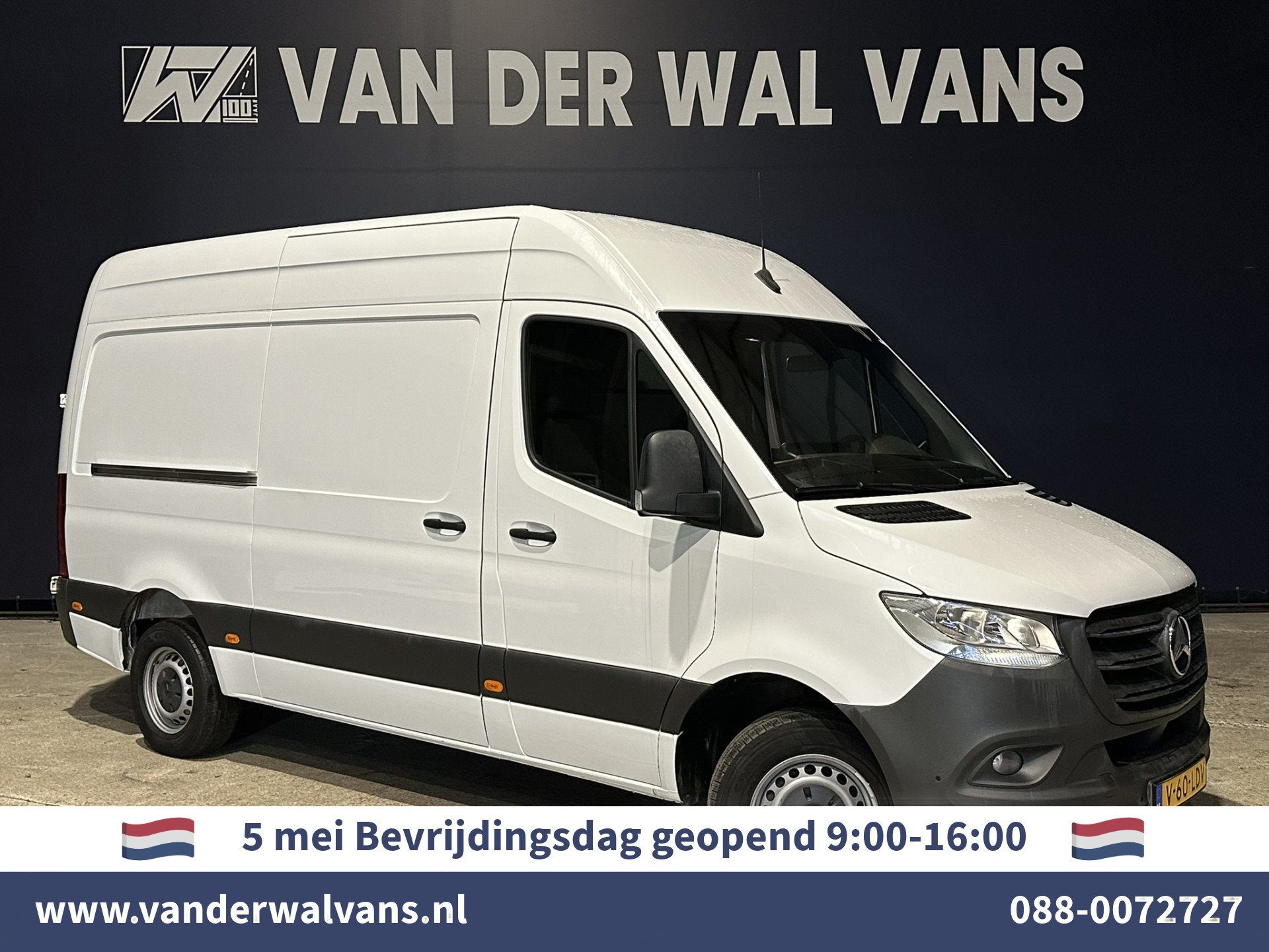 Mercedes-Benz Sprinter 316 CDI 163pk Automaat L2H2 Euro6 Airco | Camera | Apple Carplay | Android Auto | Trekhaak Parkeersensoren
