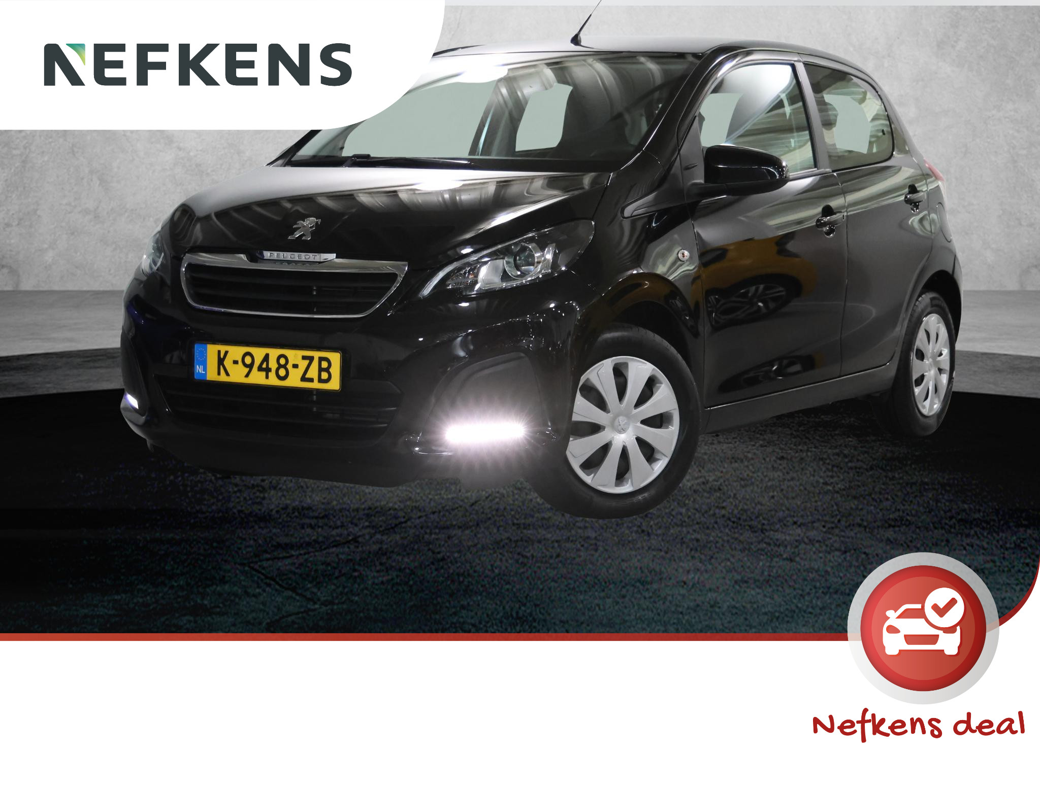 Peugeot 108 1.0 e-VTi Active | AppleCarplay/AndroidAuto | Airco | Bluetooth | Camera | LED | Start/Stop Systeem |  Isofix |