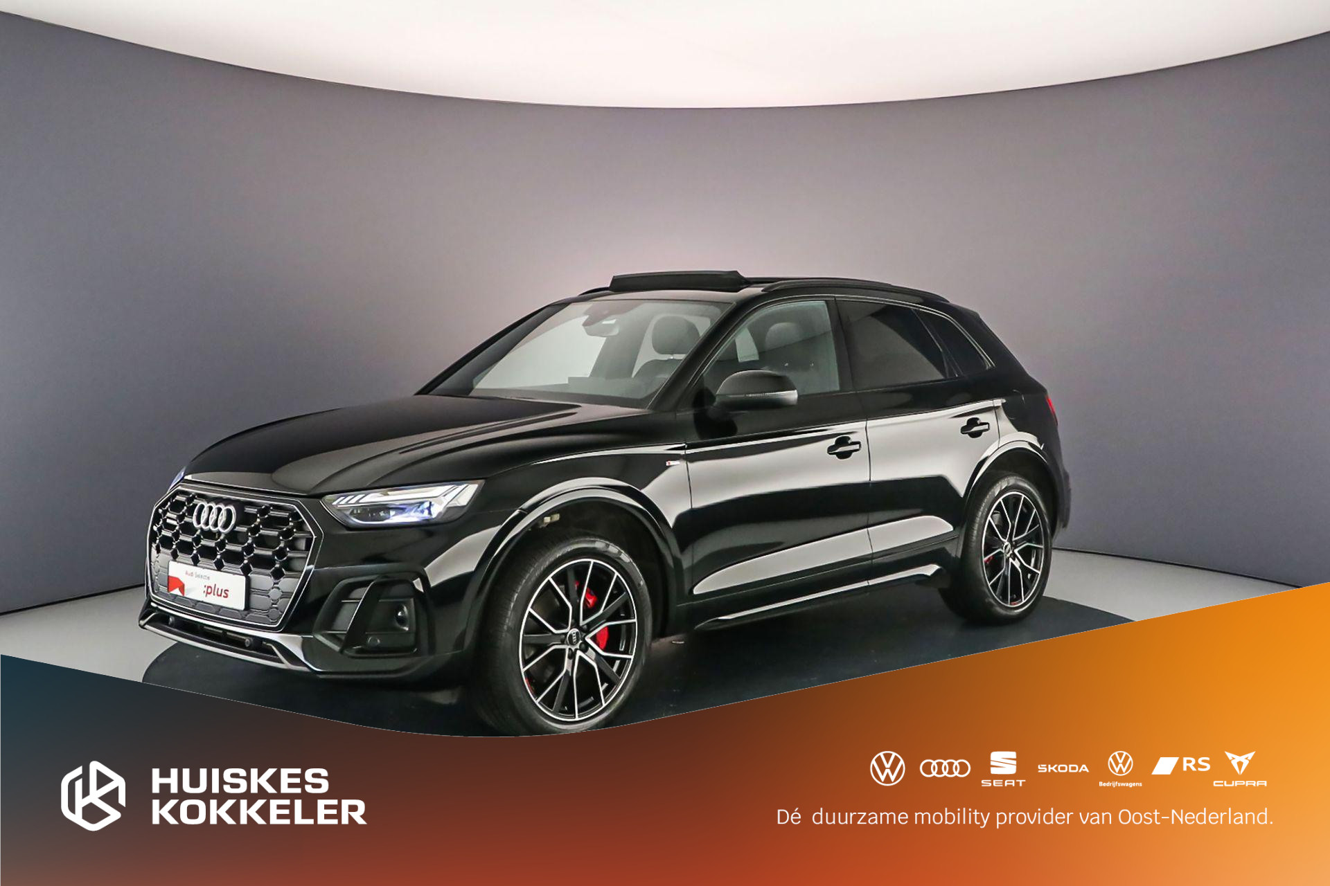 Audi Q5 55 TFSI e 367pk S edition Competition | Pano | Matrix-led | Apple CarPlay / Android Auto | Tour pack |