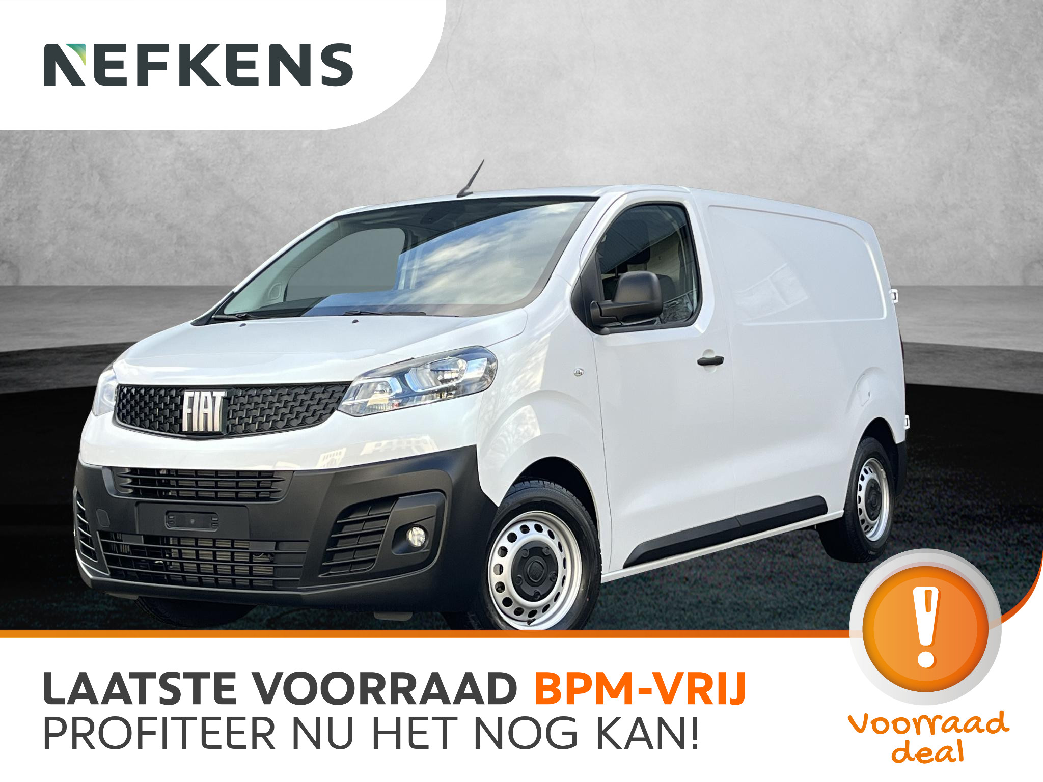 Fiat Scudo 2.0 Diesel 145pk L2H1 | 3pers. | GEEN BPM | € 6.000,- REGISTRATIE VOORDEEL !!
